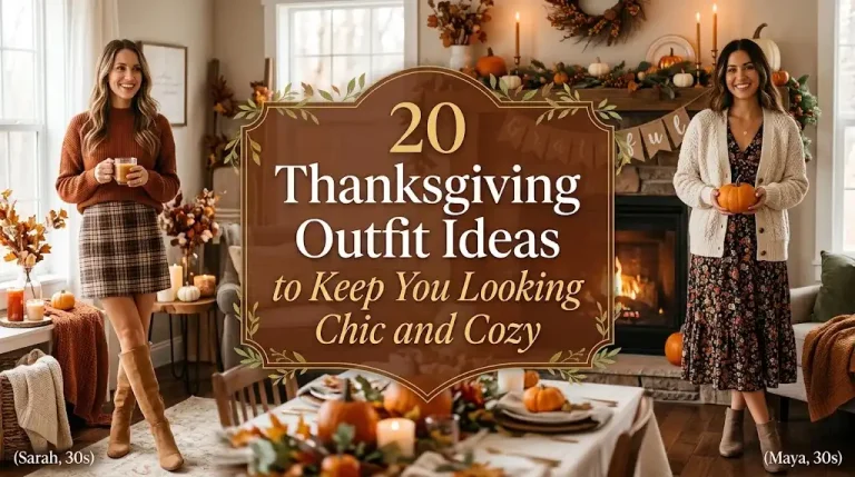 20 Thanksgiving Outfit Ideas to Keep You Looking Chic and Cozy