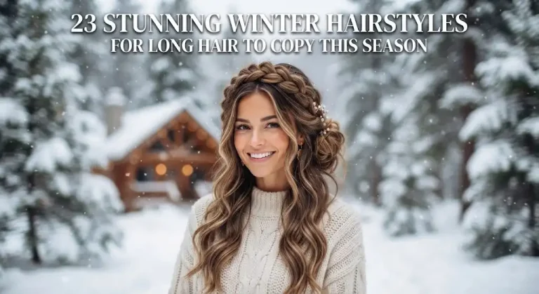 23 Stunning Winter Hairstyles for Long Hair to Copy This Season