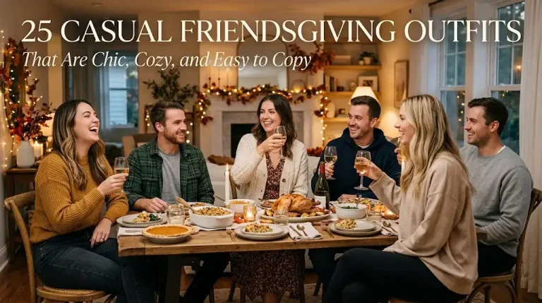 25 Casual Friendsgiving Outfits That Are Chic, Cozy, and Easy to Copy