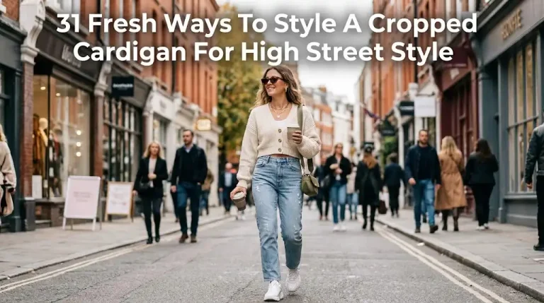 31 Fresh Ways To Style A Cropped Cardigan For High Street Style